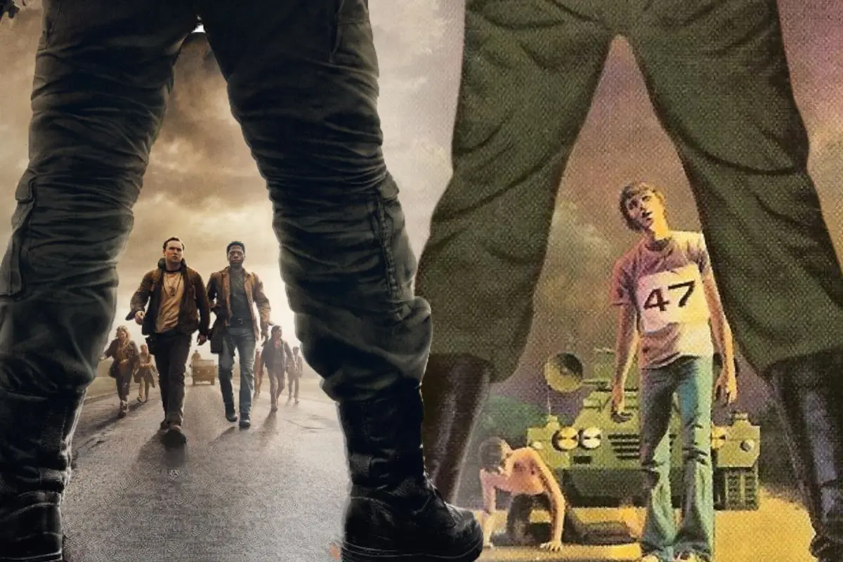 “Camina o Muere” ya está disponible en cines a partir de hoy. FOTO: CANVA/IMDb/DeBolsillo