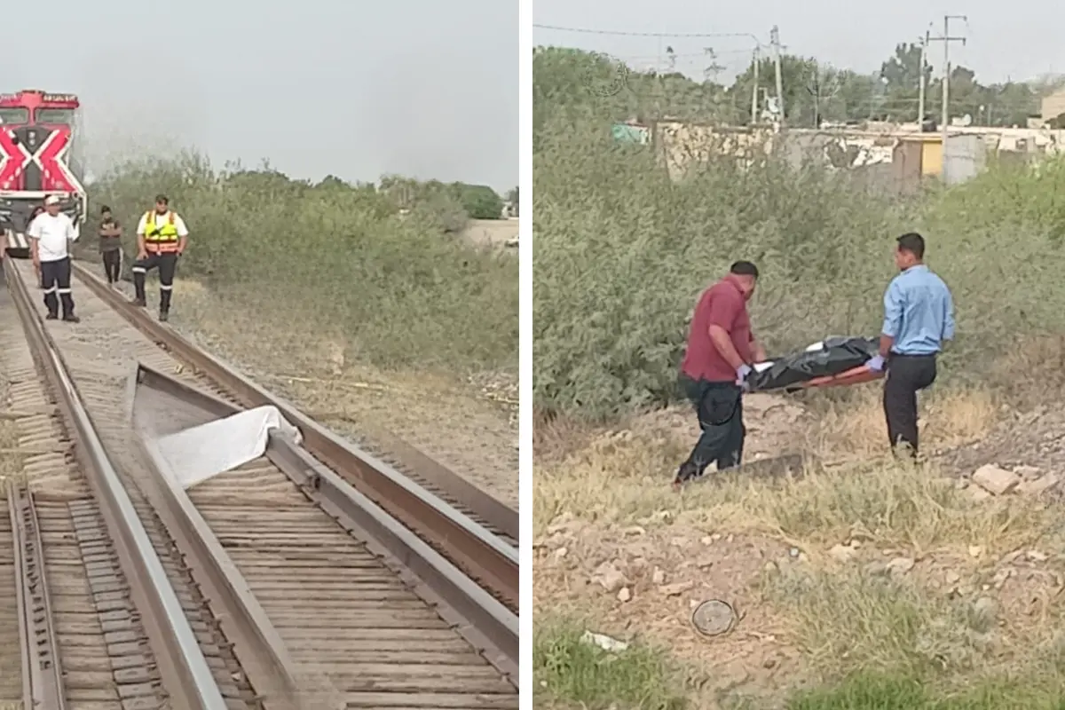 El cuerpo del joven fue trasladado al Servicio Médico Forense (Semefo) en Matamoros, Coahuila, para practicar la necropsia de ley./Foto: FB Espectadorcito Nota/ Alerta San Pedro