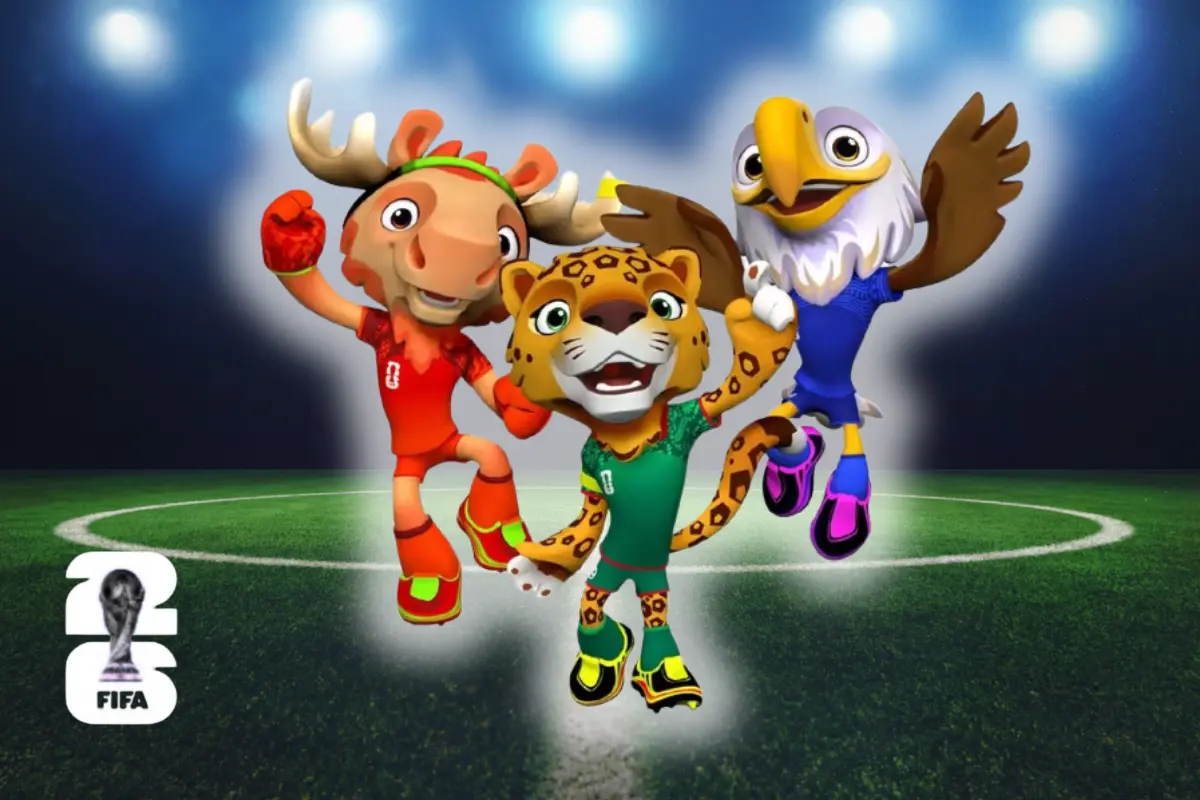 Con la llegada de la Copa Mundial 2026, FIFA ha presentado a sus tres coloridas mascotas, cada una con un mensaje especial. Foto: Canva