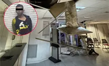 Hombre intenta robar banco en Saltillo al estilo Hollywood