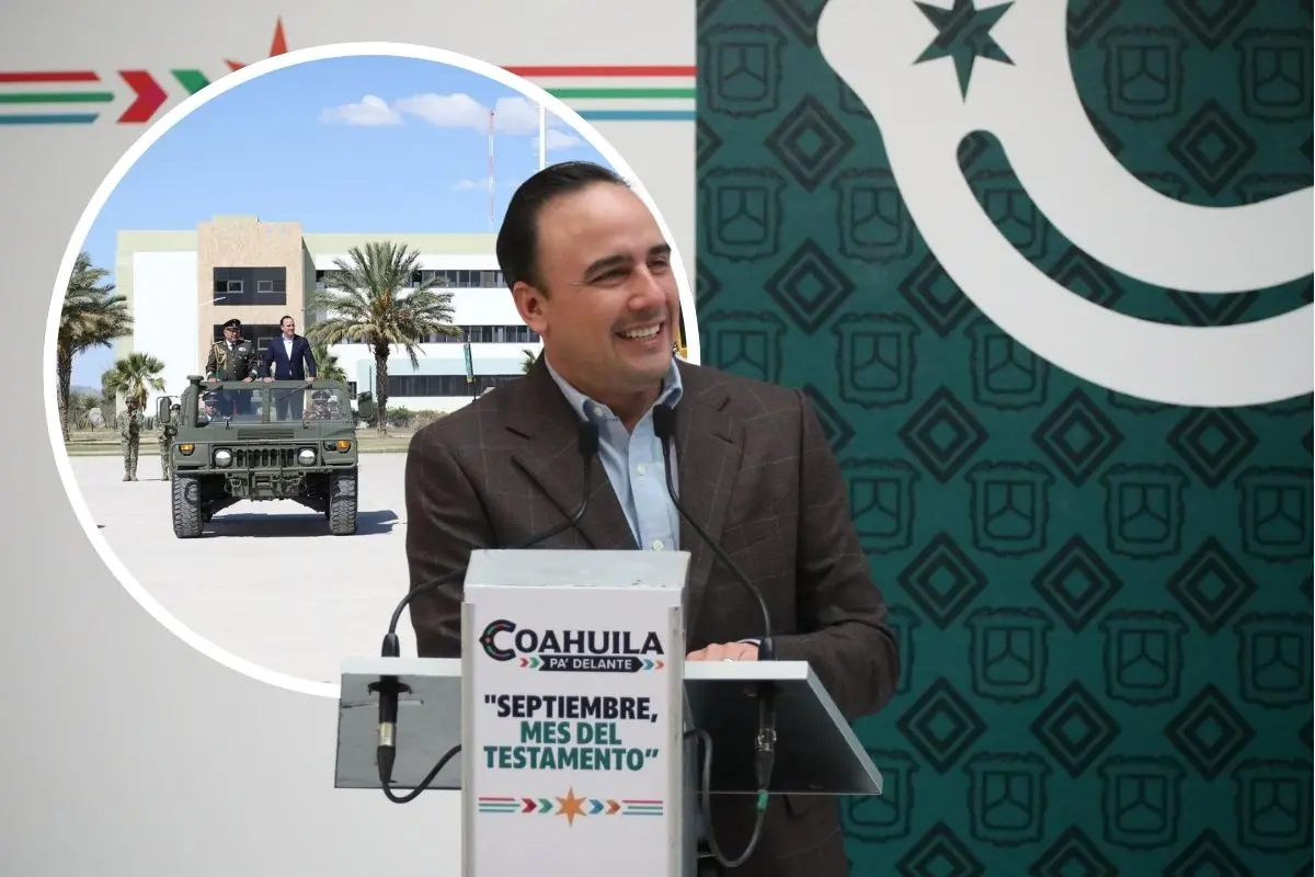 Manolo Jiménez se posiciona como el gobernador mejor evaluado a nivel nacional / Foto: Gobierno del Estado de Coahuila | Canva