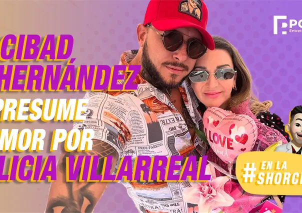 Cibad Hernández presume su amor por Alicia Villarreal con emotivo mensaje en redes