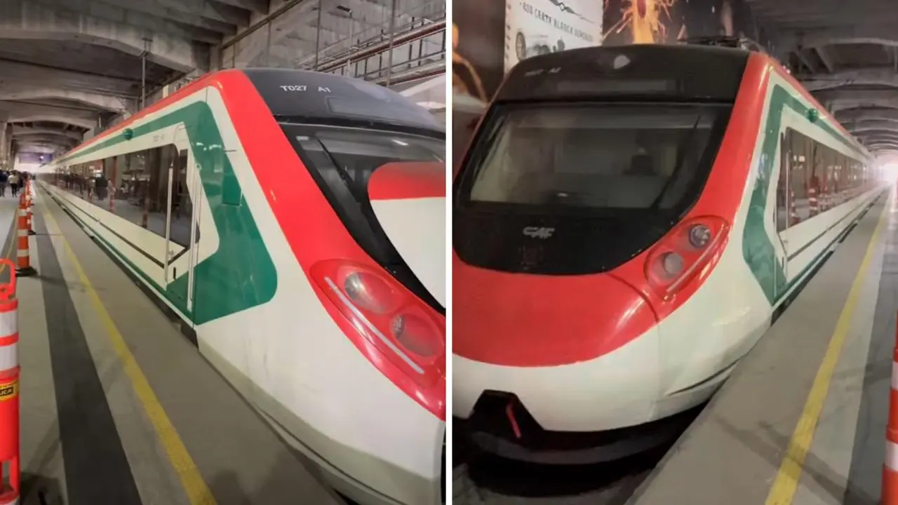VIDEO | Así lucen las nuevas unidades del Tren Suburbano que llegarán al AIFA este 2025. Foto:  @ChilangoCom/ Luis Experiences