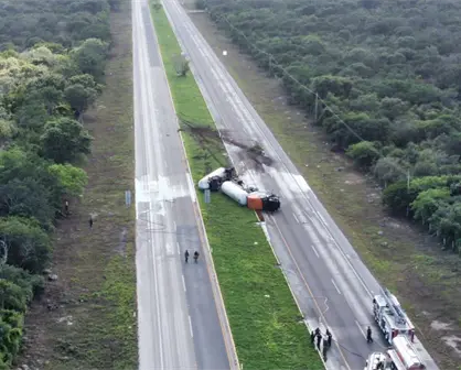 Refuerzan protocolos para el transporte de pipas de gas en Yucatán