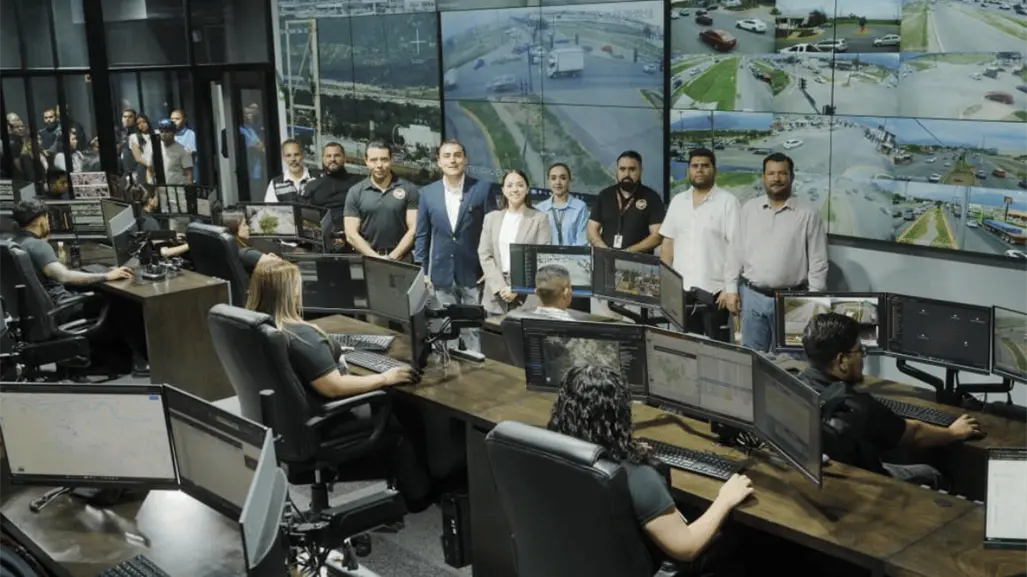 Manuel Guerra realiza inauguración del C4i en García para fortalecer seguridad