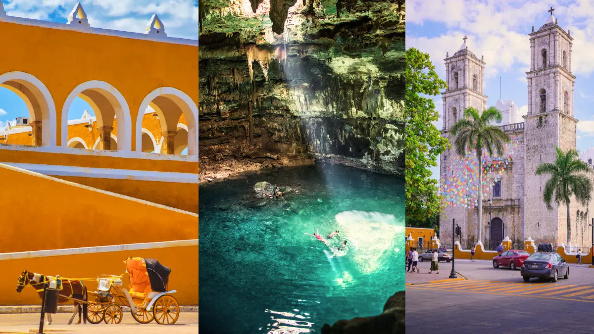 En estos pueblos mágicos de Yucatán se puede vivir una experiencia distinta Foto: Canva/Yucatán Turismo