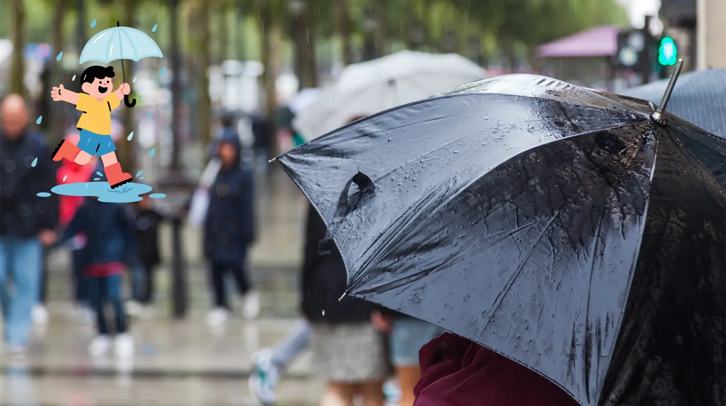 Se esperan lluvias de diferente intensidad durantge este fin de semana. Foto: Especial.