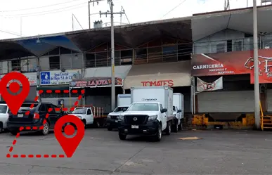 La entrada oculta del mercado de abastos Francisco Villa en la que es más fácil entrar y salir