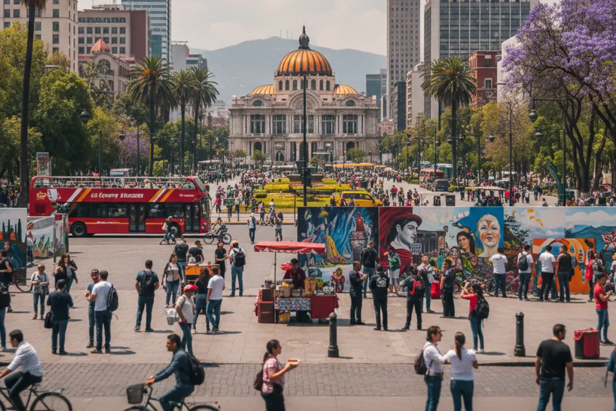 Actividades en la CDMX. Foto: IA