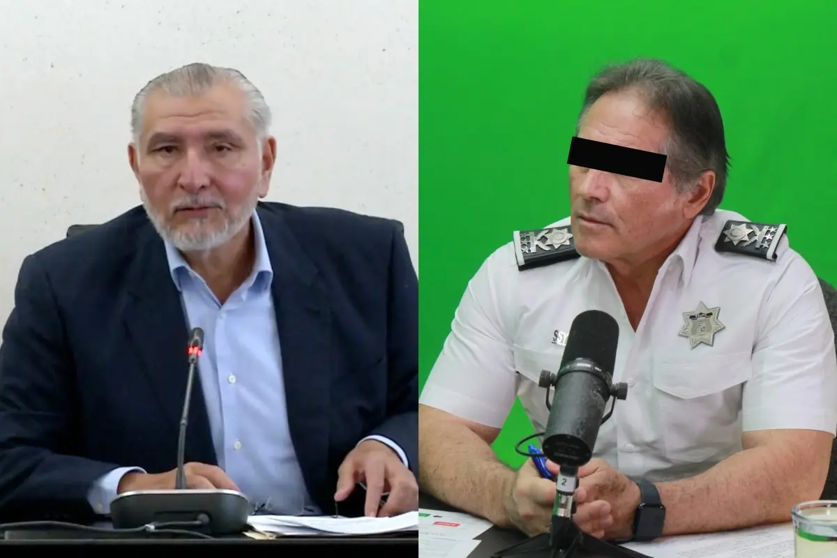 Adán Augusto López y Hernán Bermúdez Requena Foto: X(Twitter) @senadomexicano/@SSPCTabasco·