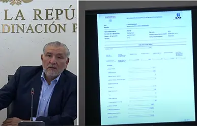 Adán Augusto muestra declaración anual: se defiende de acusaciones de malversación millonaria a empresa fantasma