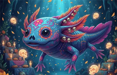 Día de Muertos 2025 en CDMX se vive con teatro y cultura en la Noche del Axolotl