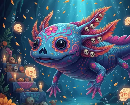 Día de Muertos 2025 en CDMX se vive con teatro y cultura en la Noche del Axolotl