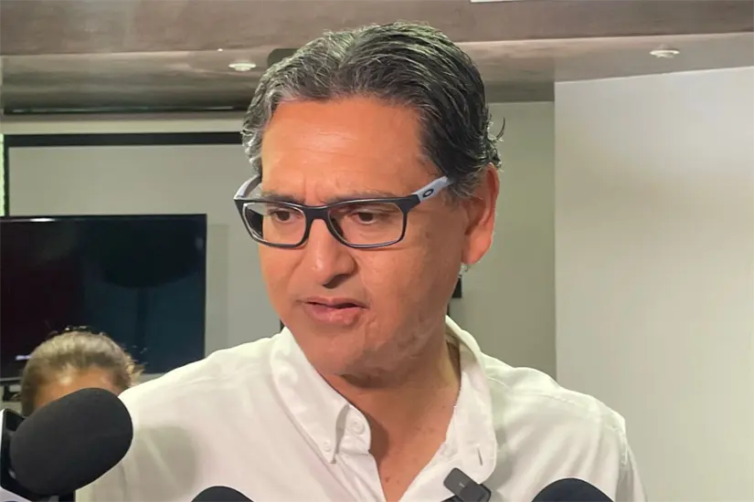 Erasmo González Robledo, alcalde de Madero. Foto: Carlos García