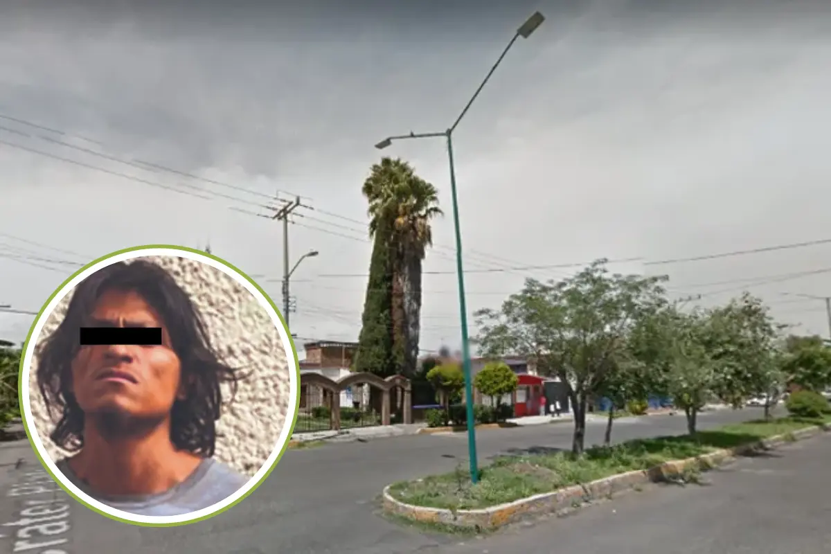 Alcaldía Tláhuac y presunto asesino  de adulto mayor. Foto: Google Maps y SSC | Canva