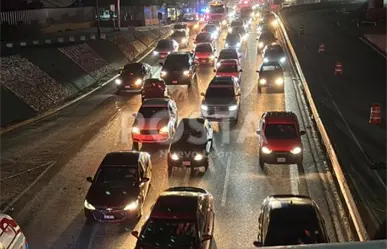 VIDEO | Automovilista ebrio provoca carambola en avenida Constitución y huye