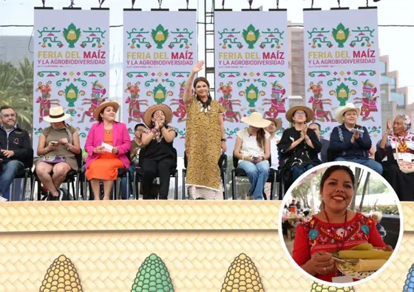 Clara Brugada inaugura la Feria del Maíz y la Agrobiodiversidad en CDMX