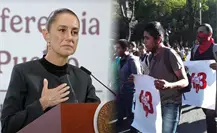 Claudia Sheinbaum se dice comprometida con justicia y rechaza provocaciones violentas a 11 años de Ayotzinapa