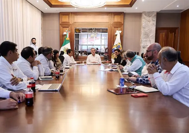 Américo Villarreal supervisa avances de planta de combustible limpio en Tamaulipas