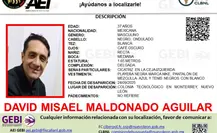 Desaparece David Misael Maldonado Aguilar en la colonia Tecnológico de Monterrey