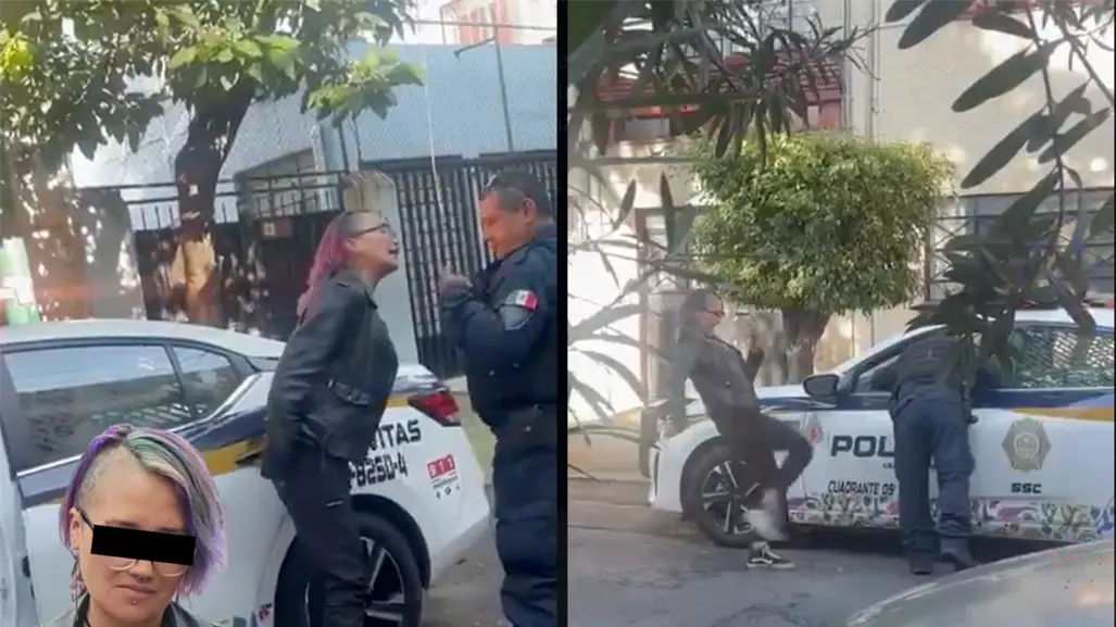 Detienen a mujer que agredió y pateó a policía en Benito Juárez; busca denuncia formal