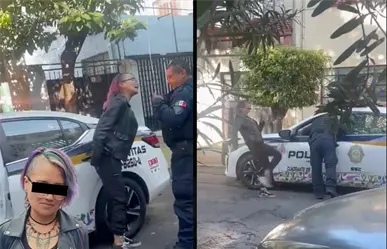 Detienen a mujer que agredió y pateó a policía en Benito Juárez; busca denuncia formal