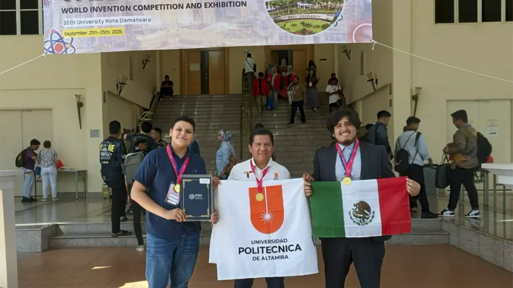 Estudiantes tamaulipecos desarrollan sonda agrícola y ganan certamen mundial de ciencia y tecnología