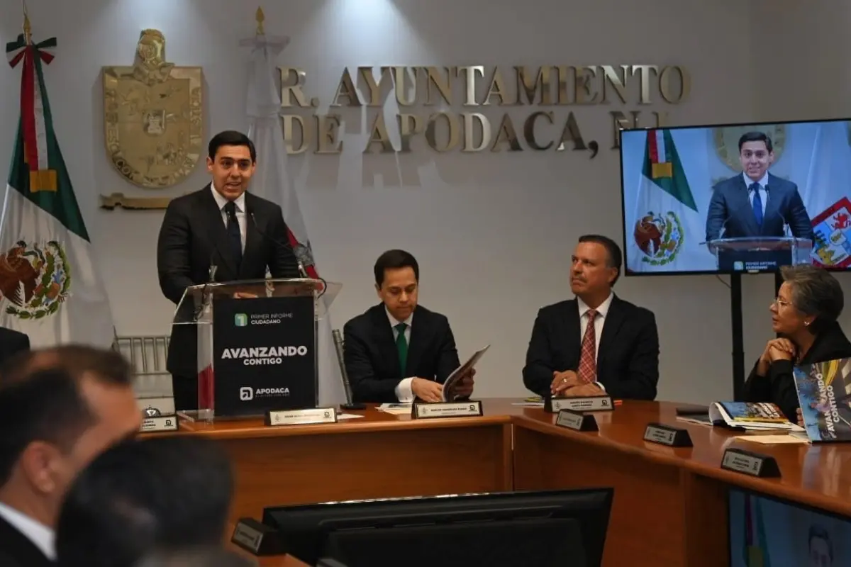 El alcalde de Apodaca, César Garza Arredondo. Foto: Gobierno de Apodaca