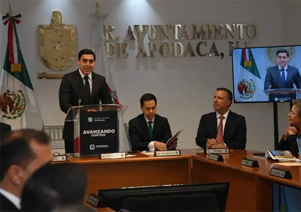 Alcalde de Apodaca presenta su Primer Informe de Gobierno destacando avances en infraestructura y seguridad