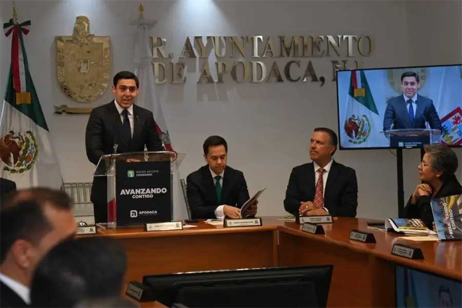 Alcalde de Apodaca presenta su Primer Informe de Gobierno destacando avances en infraestructura y seguridad