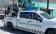 Presunto delincuente cae herido tras persecución y balacera en Santa Catarina