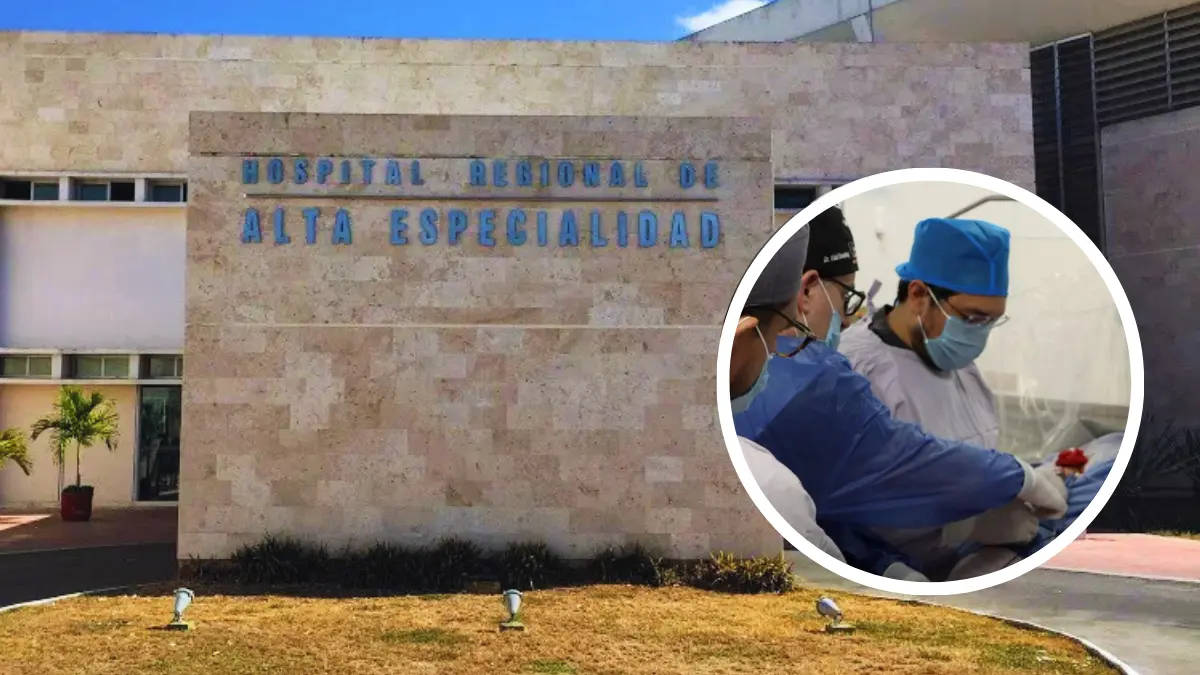 El innovador procedimiento se aplicó a una persona de 71 años Foto: Arturo Carmona/IMSS Bienestar