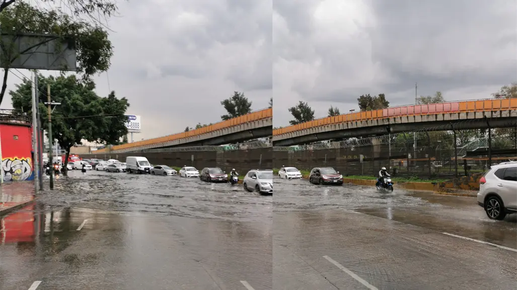 FOTOS | Lluvias inundan la Gustavo A. Madero y Venustiano Carranza en CDMX