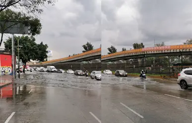 FOTOS | Lluvias inundan la Gustavo A. Madero y Venustiano Carranza en CDMX