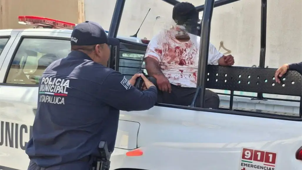 Discusión de pareja en Ixtapaluca termina en ataque con cuchillo; cuatro mujeres resultan lesionadas