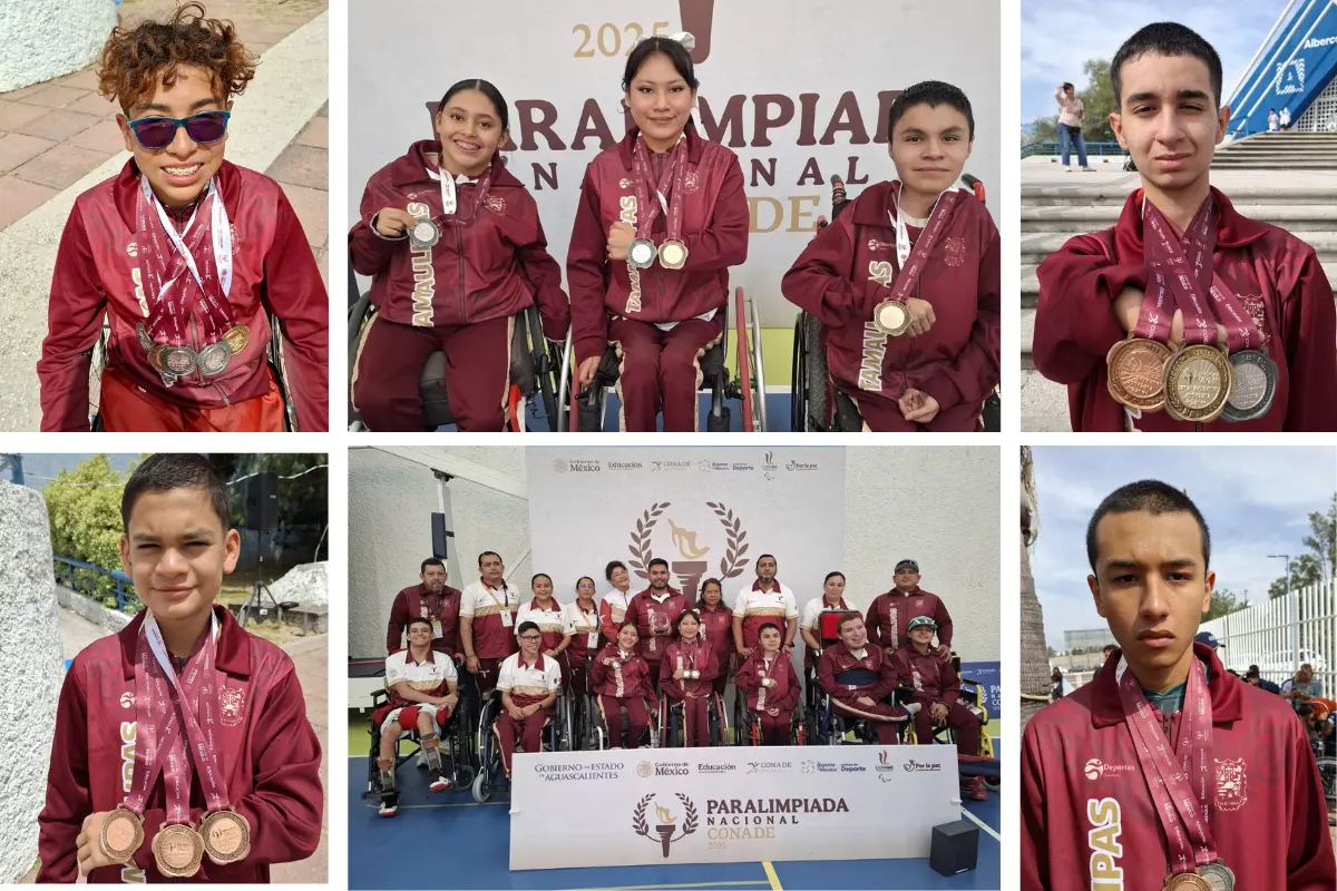 Medallistas paralímpicos de Tamaulipas 2025 | Foto: Perla Herrera