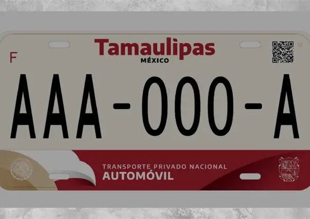 ¿Placas vehiculares a domicilio en Tamaulipas? Así las puedes recibir en tu casa