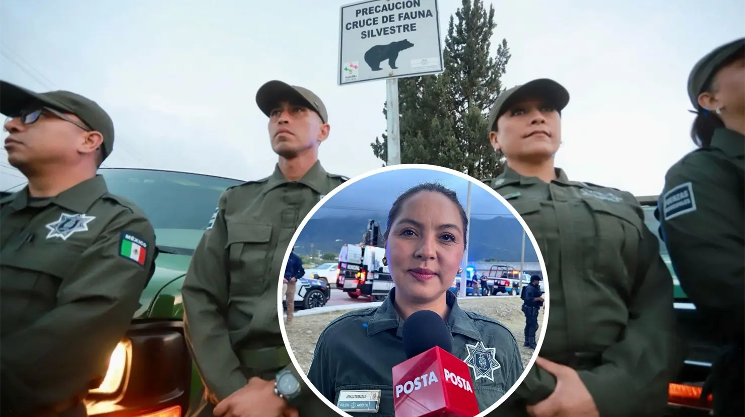 Jessica Terrazas, encargada de la Policía Ambiental de Saltillo. (Fotografía: Leslie Delgado)