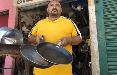 Walter Mansur, el hombre que rescata las ollas de Mérida