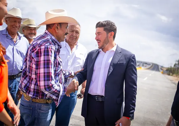 Samuel García inaugura la primera etapa de la Carretera Interserrana