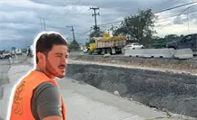 Samuel García supervisa avances del distribuidor “Triángulo Norte” en Escobedo