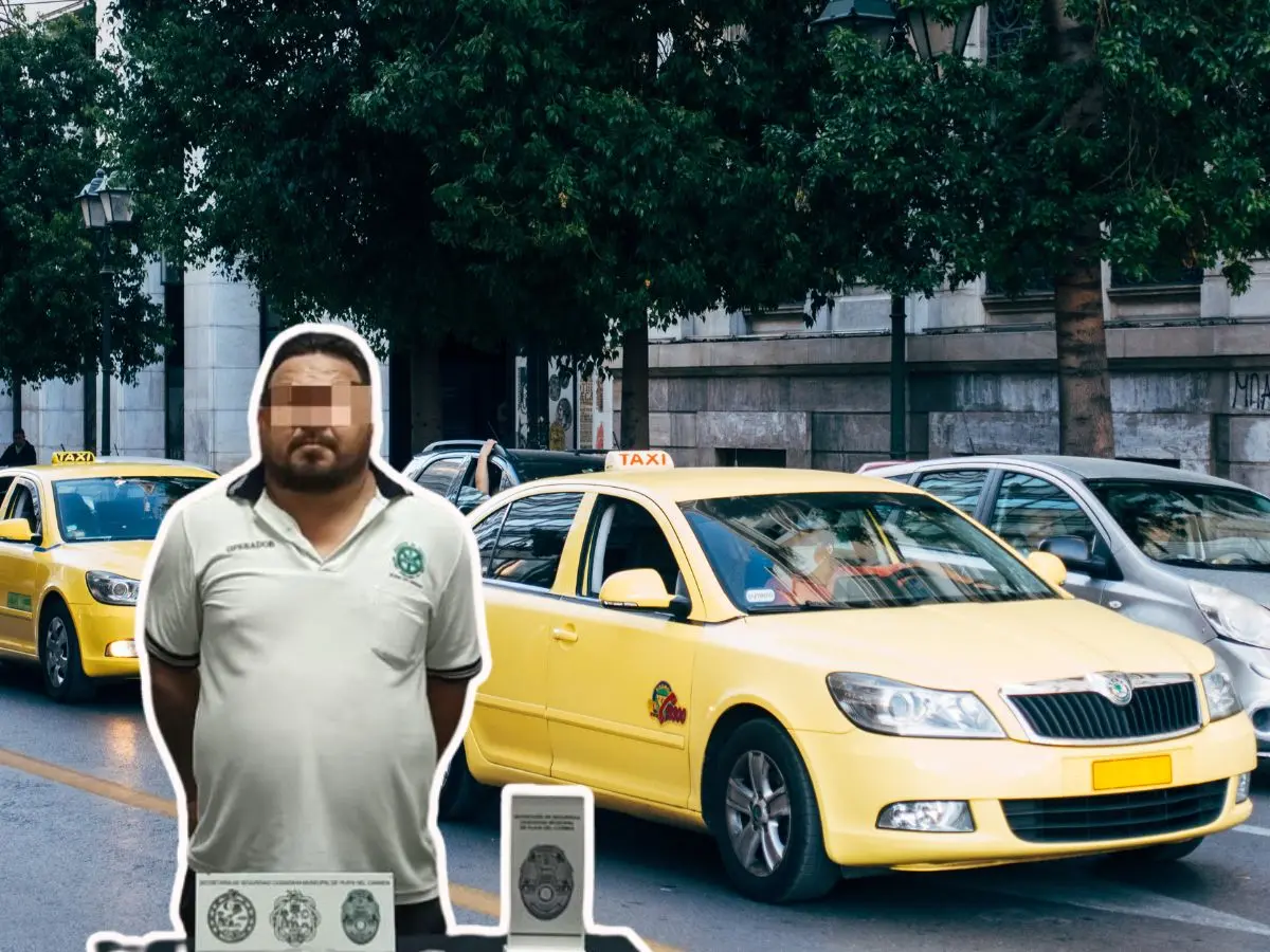 Las autoridades informaron sobre la detención de un sujeto que habría distribuido drogas durante sus recorridos como taxista en Playa del Carmen.- Fuente Secretaría de Seguridad Ciudadana