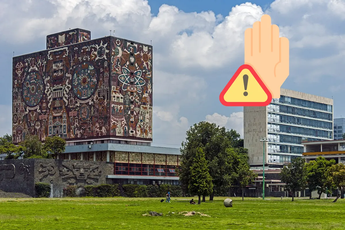 Paro de actividades en la UNAM. Foto: Gaceta UNAM y Canva
