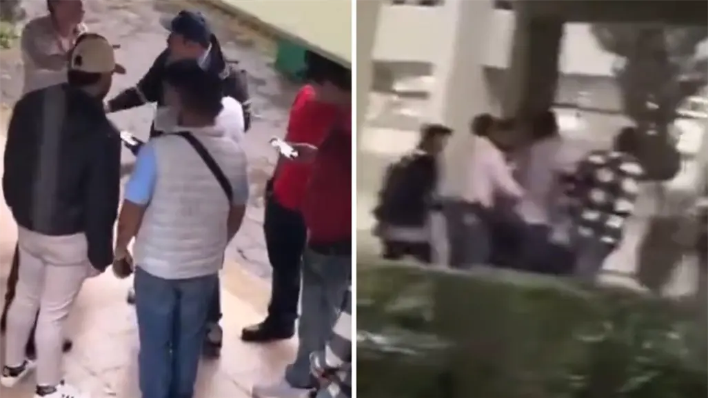 VIDEO | Pleito en la UNAM: riña en FES Acatlán termina con tres personas detenidas