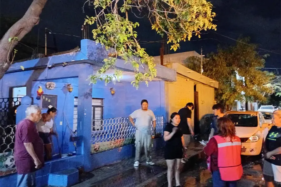 Gobierno de Santa Catarina ayuda a familias afectadas por lluvias