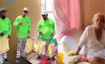 ¡Ayuda de corazón! Trabajadores de Red Ambiental apoyan a abuelita en Monterrey l VIDEO ¡Ayuda de corazón! Trabajadores de Red Ambiental apoyan a abuelita en Monterrey l VIDEO