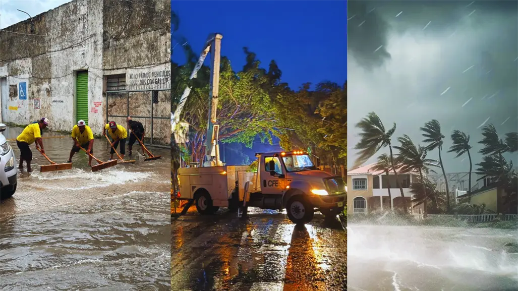 Apagón, tormenta e inundaciones: así se vivió este viernes 26 de septiembre en Mérida