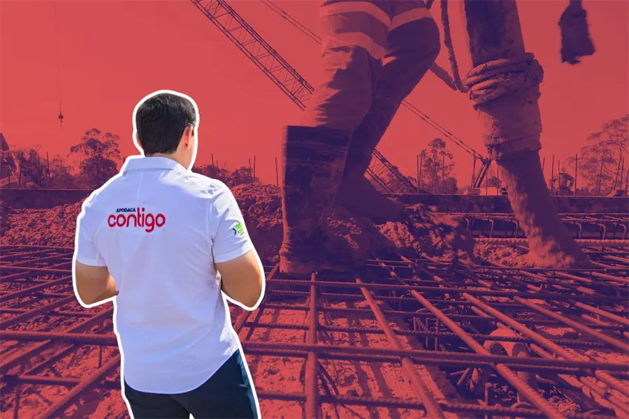 César Garza Arredondo muestra mejoras con concreto hidráulico en Apodaca