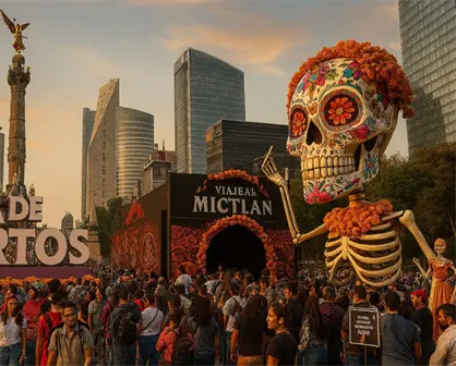 Regresa "Un Viaje al Mictlán": la experiencia inmersiva más impactante del Día de Muertos en CDMX
