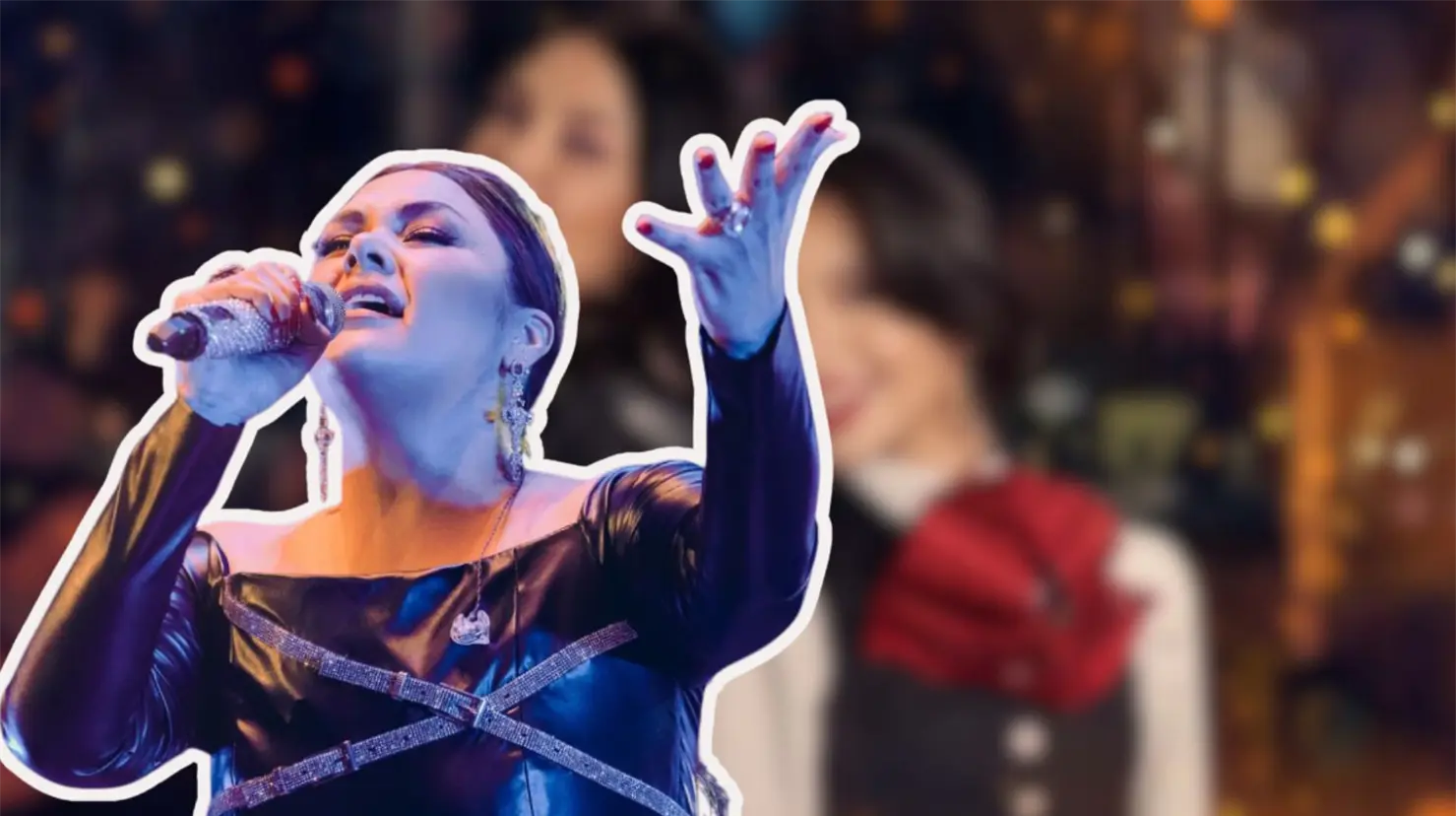 Yuridia declaró en su momento que dicha canción la recibió por parte de la propia Ángela Aguilar. Foto. Canva.